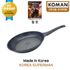 [KOMAN] 2 Piece Set : BlackWin Titanium Coated Frying Pan 26cm+Dual-Handle Wok 28cm - Nonstick Cookware 6-Layers Coationg Die Casting Frying Pan - Made in Korea